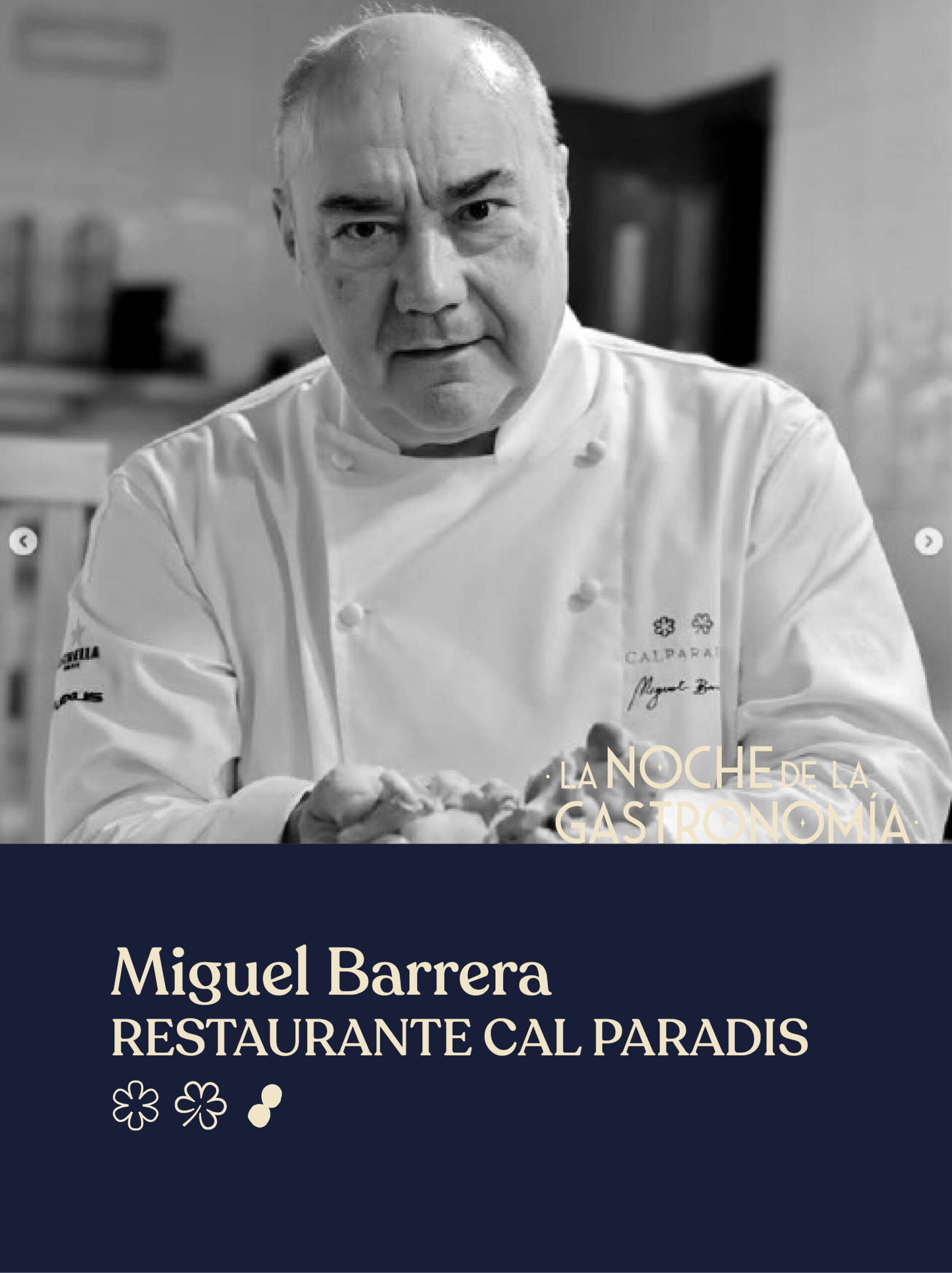 CHEFS LA NOCHE DE LA GASTRONOMIA luis valls